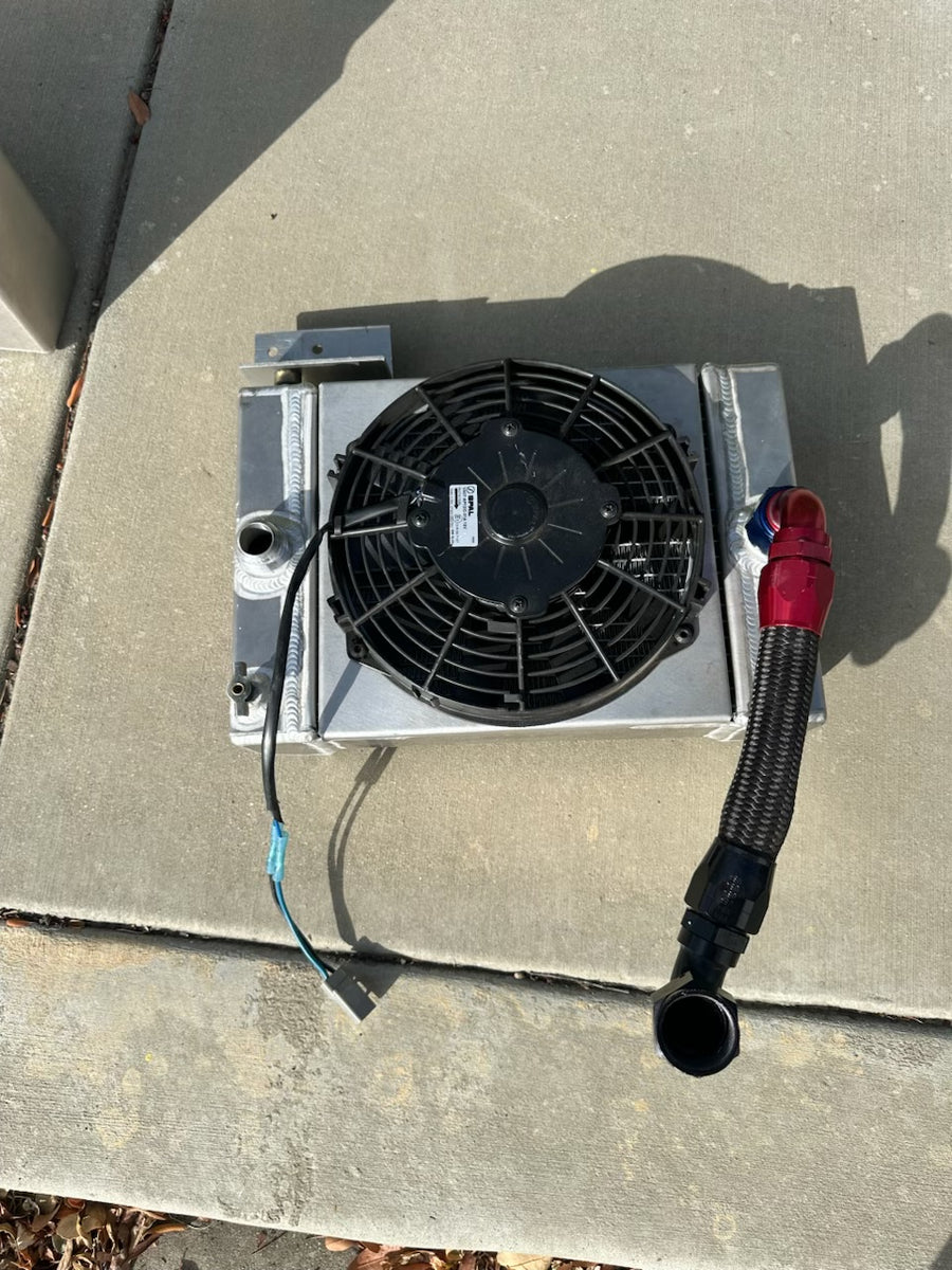 RACE RADIATOR & FAN – MB FAB & DESIGN