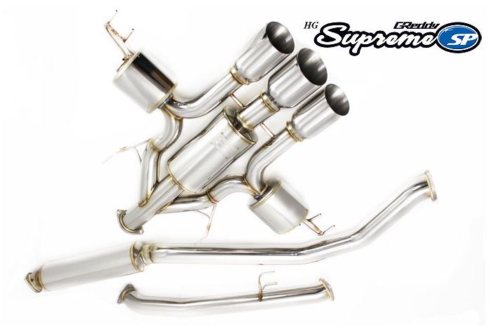 GReddy Supreme SP Exhaust System with Quad Tips